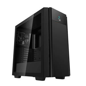 Gabinete Gamer DeepCool CH510 Mesh Digital , Mid Tower , Vidro Temperado , Sem Fonte , Com 1 Fan , Preto