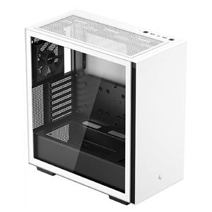 Gabinete Gamer DeepCool CH510 , Mid Tower , Vidro Temperado , Sem Fonte , Com 1 Fan , Branco