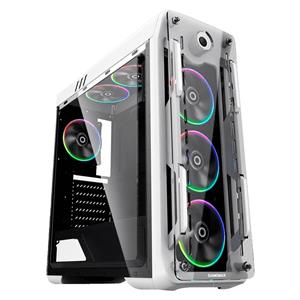 Gabinete Gamer Gamemax Optical G510 , Mid Tower , Vidro Temperado , Sem Fonte , Com 3 Fans , Branco