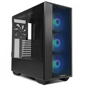 Gabinete Gamer Lian Li Lancool III , Mid Tower , Vidro Temperado , Sem Fonte , Com 4 Fans RGB , Preto