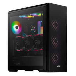 Gabinete XPG Gamer Defender Com 3 Fans Mid Tower Preto