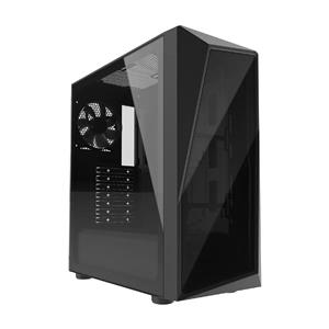 Gabinete Cooler Master CMP 520L , Mid Tower , ATX , Sem fonte , Com 1 Fan , Vidro Temperado , Preto
