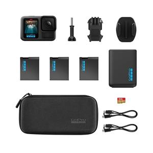 GoPro Hero13 Black Bundle - Kit Câmera de ação e Acessórios 