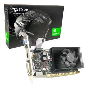 Placa De Vídeo Duex GeForce GT 730LP , 4GB , DDR3 , 128-Bit , Preto