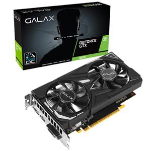 Placa de Vídeo Galax GeForce GTX 1650 EX (1-Click OC) , 4GB , GDDR6 , 128-Bit , Preto
