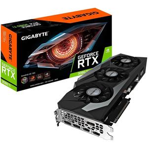 Placa de Vídeo Gigabyte GV-N308TGAMING OC-12GD , 12GB , GDDR6X , 384-Bit , RGB , Preto