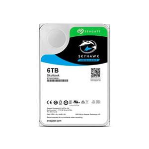 HD Interno Seagate SkyHawk 6TB ST6000VX001 , 3.5” , SATA III 6Gb/s , 5400 RPM , 256MB Cache , Cinza