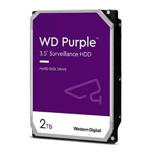 HD WD Purple 2TB 3.5 SATA III 6GB/S Cache 256MB WD23PURZ