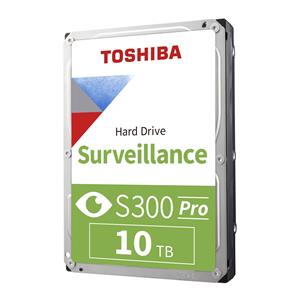  HD Toshiba Surveillance S300 , 10TB , 3.5" , 7200 RPM , SATA 6 Gbit/s , Cache 512MB , 64 Câmeras