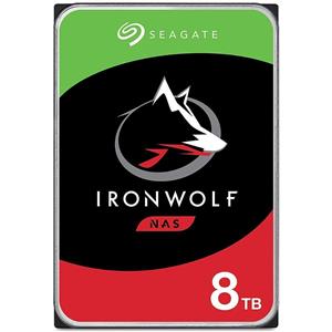 HD Seagate IronWolf NAS Sata , 8TB , 3.5" , 7.200 RPM , 256MB