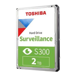 HD Toshiba 2TB Surveillance S300 5400RPM SATA III