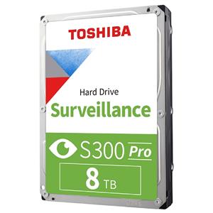 HD Toshiba 8TB Surveillance S300 Pro 3,5" 7200 RPM
