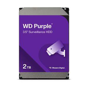 Hd Western Digital Purple Pro 2TB 5400 RPM , 256MB , 3.5 , SATA 6 - WD23PURZ
