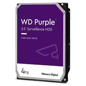 HD Western Digital WD Purple , 4TB , 3.5" , 5400RPM , SATA III 6GB/S , Cache 256MB
