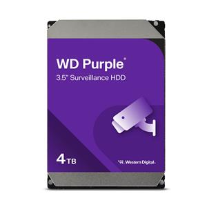 HD Western Digital WD Purple , 4TB , 3.5" , 5400RPM , SATA III 6GB/S , Cache 256MB