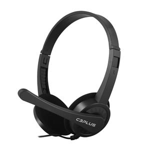 Headset C3Plus PH-02BK , Drivers 40mm , 2x 3.5mm , Para PC e Notebook , On-ear , Preto