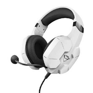 Headset Gamer Trust GXT 323W Carus , PS5 , Drivers 50mm , 3.5mm , Over-ear , Branco