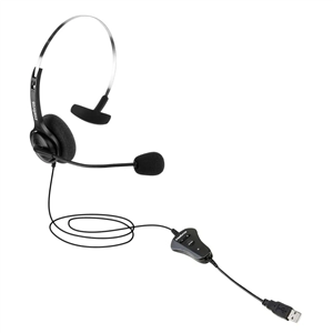 Headset Intelbras CHS 40 USB VOIP 3,4 KHz PRETO 4010041