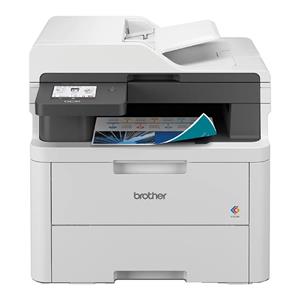 Impressora Multifuncional Brother DCPL3560CDW , LED Color , Wi-Fi , Branco
