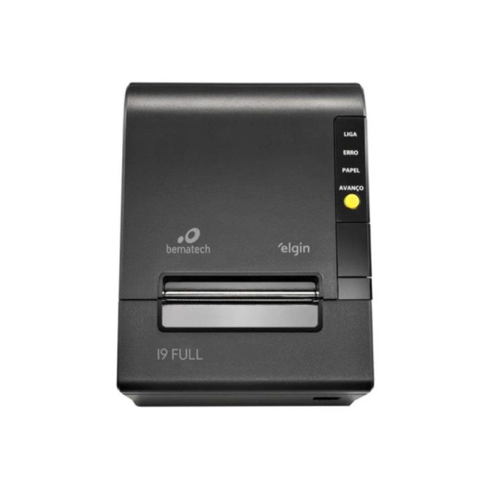 Impressora Térmica de Cupom Elgin i9 Full , USB , Serial Ethernet , Guilhotina Automática , Preta