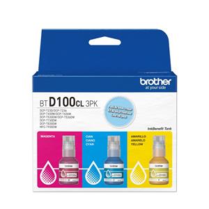 Kit Refil de tintas Brother , BTD1003PK C/M/A C/3 Un
