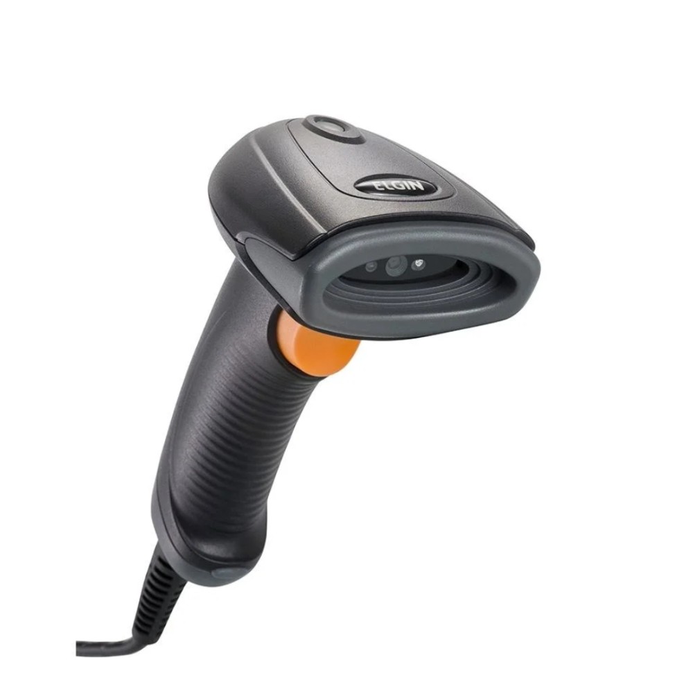 Leitor Código de Barras Elgin Bematech EL250,1D 2D , USB , Preto 