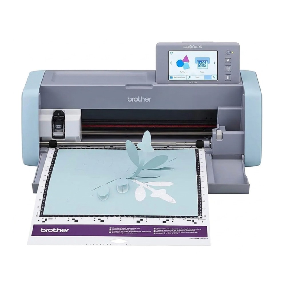 Máquina de Corte Brother ScanNCut SDX125 , 110V , Wi-Fi , Scanner 600 DPI , Corte até 3 mm , Azul