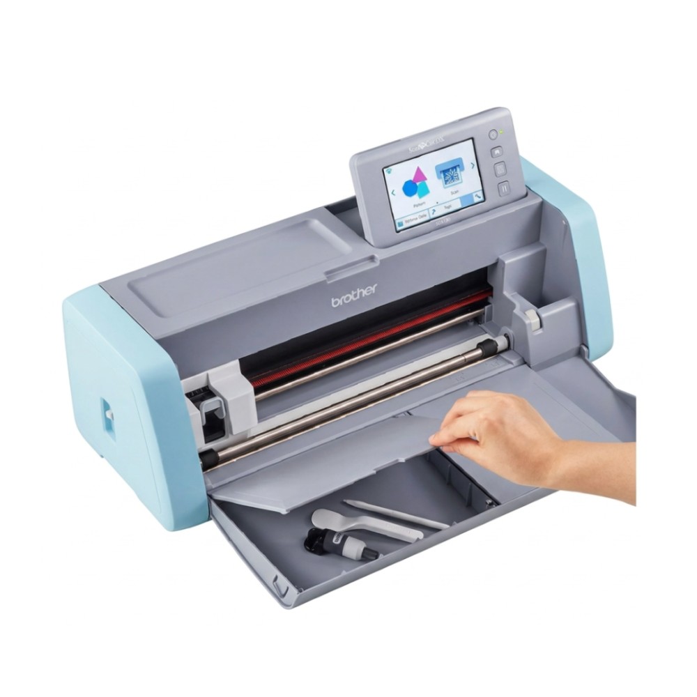 Máquina de Corte Brother ScanNCut SDX125V , 220V , Wi-Fi , Scanner 600 DPI , Corte até 3 mm , Azul