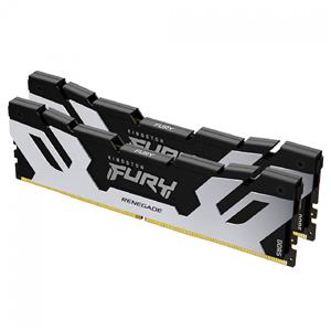 Memória DDR5 Kingston Fury Renegade , 32GB (2x 16GB) , 6000Mhz , Prata

