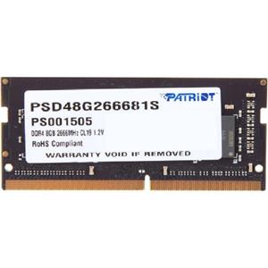 Memória para Notebook DDR4 Patriot , 8GB , 2666MHz