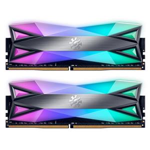 Memória DDR4 XPG Spectrix D60G RGB , 32GB (2x 16GB) , 3200MHz , Cinza