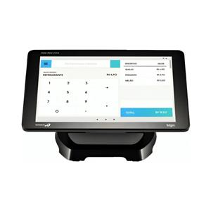 Mini PDV Touch Screen Elgin Mini PDV M10 , Tela 10pol  , Impressora Integrada , Preto