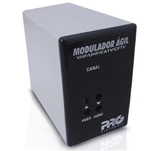 Modulador Proeletronic Agil VHF/UHF/CATV/CFTV