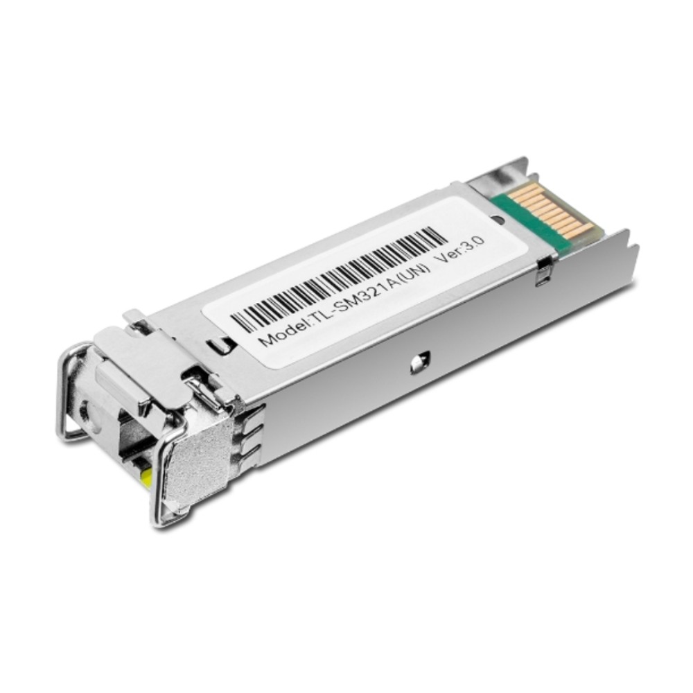 Módulo SFP TP-Link , 1000Base-BX , Bi-Direcional WDM , Fibra Monomodo , LC Simplex , 1,25 Gbps , 20 km , TL-SM321A