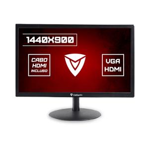 Monitor Valianty LED 19' VALM19HC 60Hz VGA , HDMI
