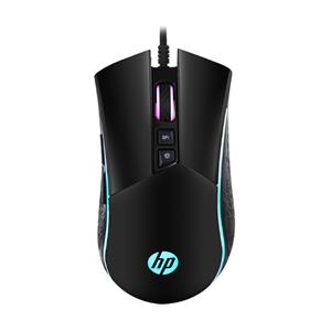 Mouse Gamer HP M220 , RGB , 4800 DPI , USB , Preto