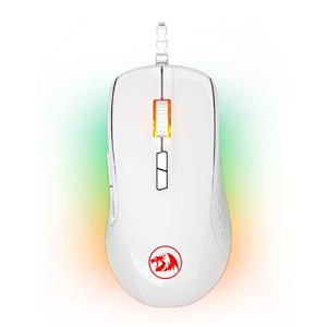 Mouse Gamer Redragon Stormage , RGB , 10000 DPI , 7 Botões Programáveis , USB , Branco