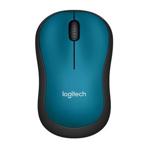 Mouse Sem Fio Logitech M185 , 1000 DPI , 3 Botões , Azul