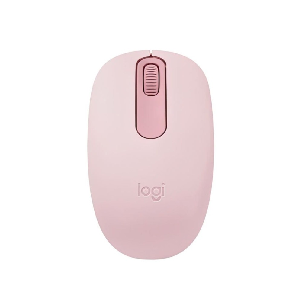 Mouse Sem Fio Bluetooth , Logitech M196 , 1000 DPI , Ambidestro , Compacto , 12 Meses de Bateria , Rosa