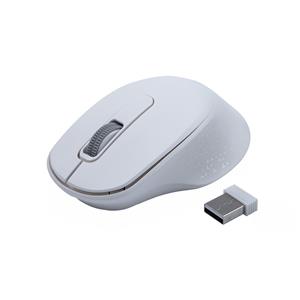 Mouse Sem Fio C3Tech Dual Mode M-BT200WH , 1600 DPI , 3 Botões , Branco