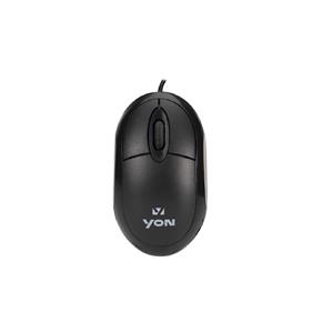 Mouse Yon MO-001 , 800DPI , USB , Preto