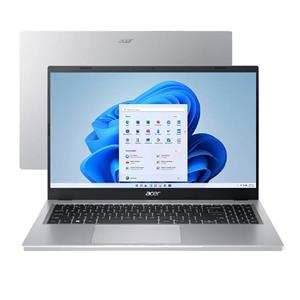 Notebook Acer Aspire 3 , AMD Ryzen 5 7520U , 8GB DDR5 , SSD 256GB M.2 , 15.6" HD , Windows 11 Home , Prata