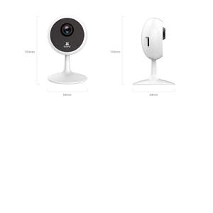 OPENBOX Câmera de Segurança EzViz C1C , 2.8MM , Visão Noturna , Wi-Fi , Full HD 1080P , Branco