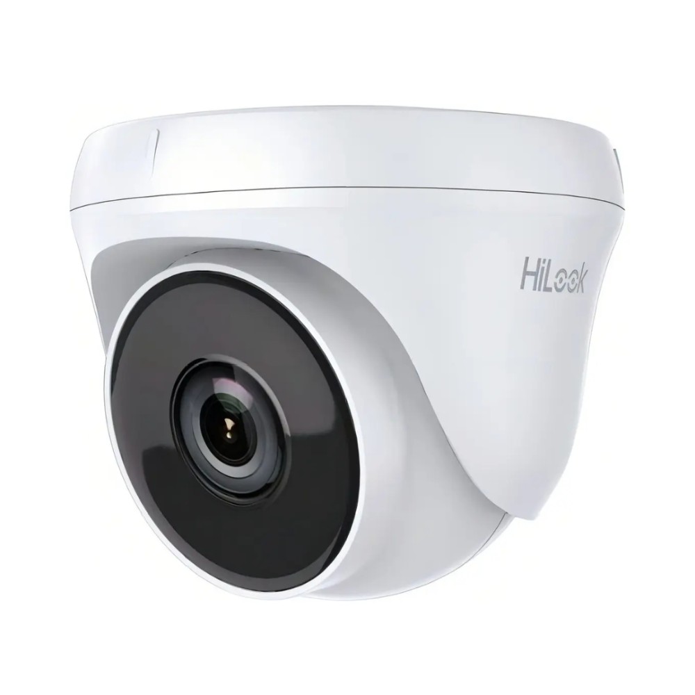 OPENBOX Câmera de Segurança Turret Analógica , HiLook , 1MP , HD 720p , Lente 2,8mm , Infravermelho 20m , 4 em 1 , THC-T110-P