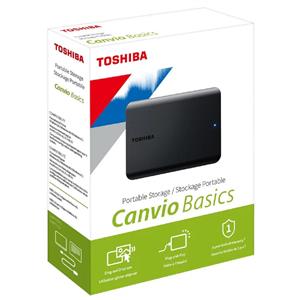 OPENBOX HD Externo Toshiba Canvio Basics , 2TB , USB 3.0 , Preto , HDTB510XK3AA