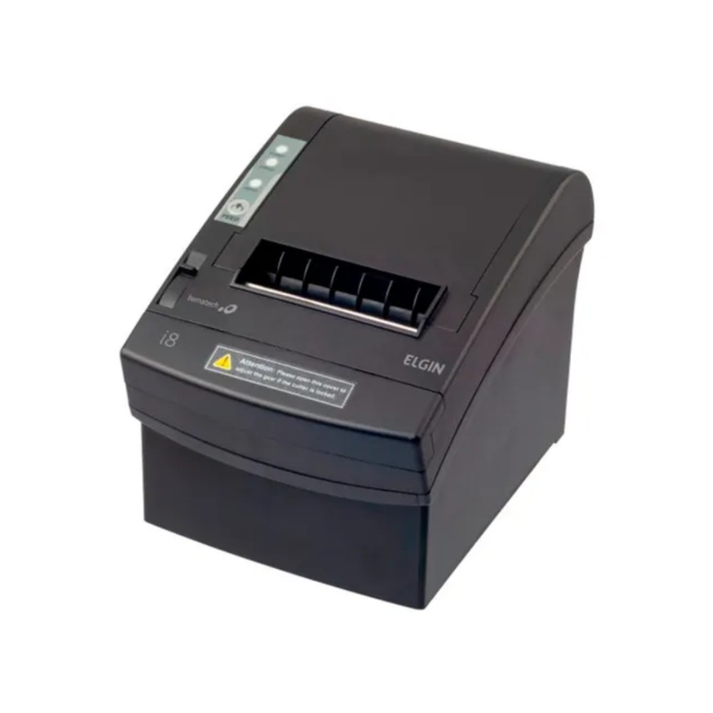 OPENBOX Impressora Térmica Não Fiscal , Elgin i8 , USB , Serial e Ethernet , 250mm/s , Guilhotina Automático , 203 DPI , Bivolt