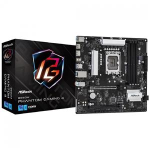 OPENBOX Placa Mãe ASRock B660M Phantom Gaming 4 , Chipset B660 , Intel LGA 1700 , mATX , DDR4