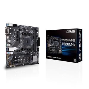 OPENBOX Placa Mãe Asus Prime A520M-E , Chipset A520 , AMD AM4 , mATX , DDR4