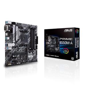 OPENBOX Placa Mãe Asus Prime B550M-A , Chipset B550 , AMD AM4 , mATX , DDR4