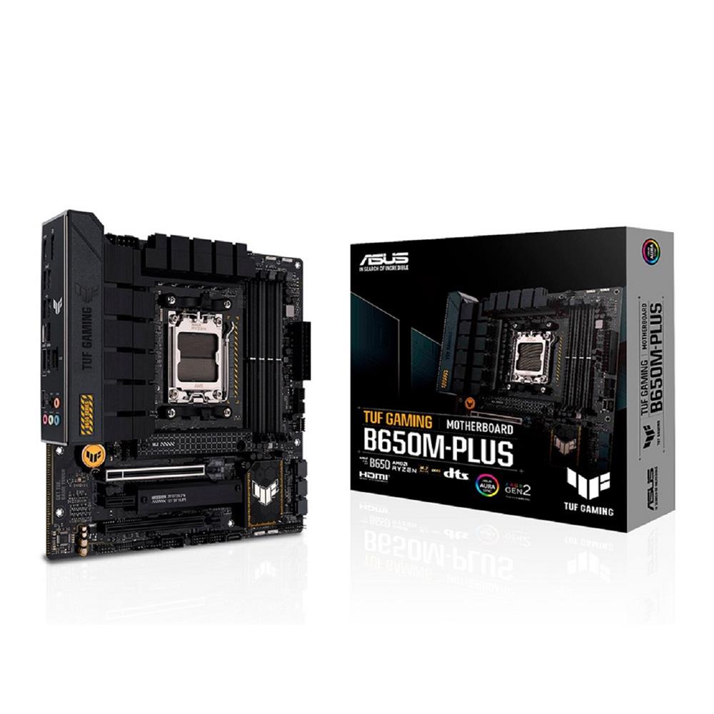 OPENBOX Placa Mãe Asus TUF Gaming B650M-Plus WiFi , Chipset B650 , AMD AM5 , mATX , DDR5